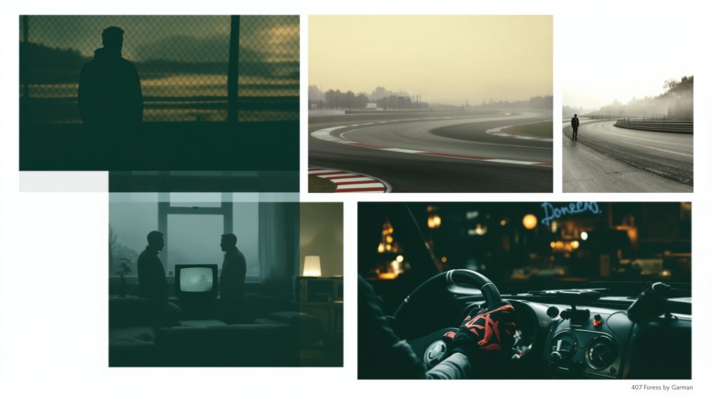 Besetzung von Rivalen der Rennbahn