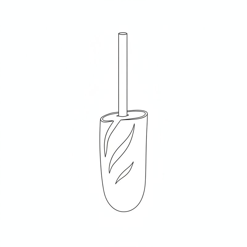 Illustration: eine Wurst wird in das Loch eines French-Hotdog-Brötchens gesteckt